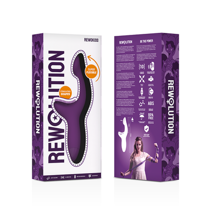 Comprar REWOLUTION Rewokiss Vibrador Estimulador A – Doble Acción Con Vibración Potente Para Sensaciones Profundas-Noxtic