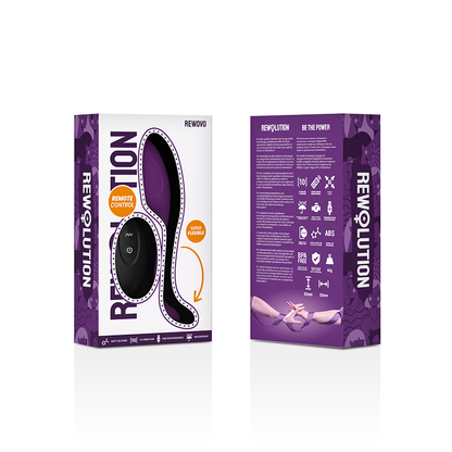 Comprar REWOLUTION Huevo Vibrador Control Remoto – Diseño Ergonómico Con Potente Motor Para Placer Personal-Noxtic
