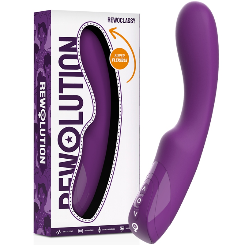 Comprar REWOLUTION REWOCLASSY Vibrador Flexible – Diseño Ergonómico Con Experiencia Sensorial Personalizada-Noxtic