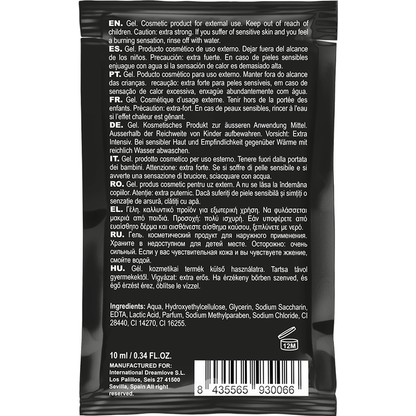 COQUETTE Pocket Magic Climax Gel – Gel potenziatore dal design elegante per un piacere intenso