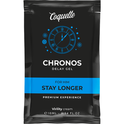 Comprar COQUETTE CHIC DESIRE Pocket Chronos Gel Retardante Para Él 10 ML – Fórmula Especial Para Prolongar Momentos Íntimos-Noxtic