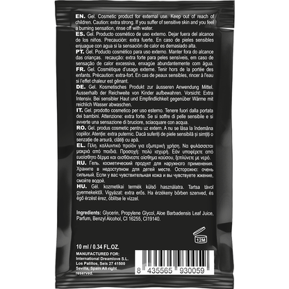 Comprar COQUETTE CHIC DESIRE Pocket Chronos Gel Retardante Para Él 10 ML – Fórmula Especial Para Prolongar Momentos Íntimos-Noxtic