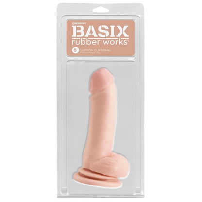 Comprar BASIX Pene De Gelatina 18 Cm – Material Hipoalergénico Con Succión Natural-Noxtic