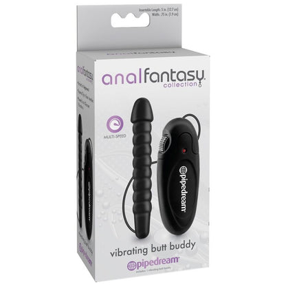 Comprar Anal Fantasy Vibrador Buddy – Estimulador Unisex Con Mando Multivelocidad Y Punta Cónica-Noxtic