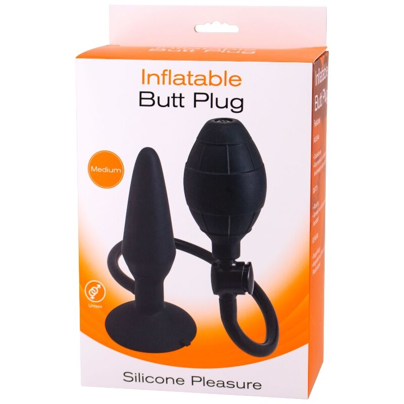 SEVEN CREATIONS Plug Anal Inflable Talla M – Diseño Ergonómico Para Comodidad Personalizada