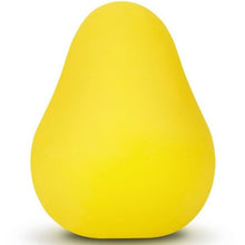Uovo testurizzato riutilizzabile giallo G-VIBE – Silicone premium con sensazioni intense