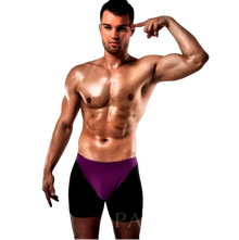 Comprar PASSION Boxer 009 Lila Negro – Ropa Íntima Con Diseño Elegante Para Momentos Especiales-Noxtic