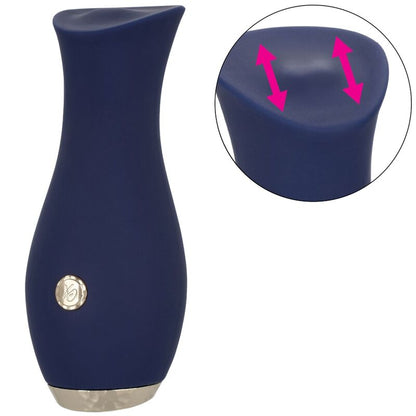 Massaggiatore CALEXOTICS Chic Tulip Blu – Design ergonomico per una stimolazione sensoriale unica