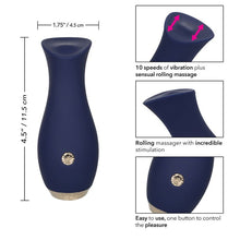 Comprar CALEXOTICS Chic Tulip Masajeador Azul – Diseño Ergonómico Para Una Estimulación Sensorial Única-Noxtic