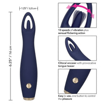 Comprar CALEXOTICS Chic Jasmine Estimulador – Vibrador Recargable Con 10 Velocidades De Vibración-Noxtic