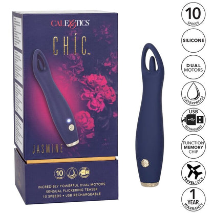 Comprar CALEXOTICS Chic Jasmine Estimulador – Vibrador Recargable Con 10 Velocidades De Vibración-Noxtic