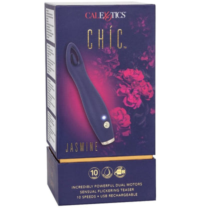 Comprar CALEXOTICS Chic Jasmine Estimulador – Vibrador Recargable Con 10 Velocidades De Vibración-Noxtic