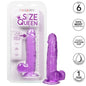 Comprar CALEXOTICS Size Queen Dildo Lila – Diseño Flexible Para Placer Personalizado-Noxtic