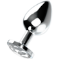 Comprar OhMama Plug Anal Con Cristal L – Juguete De Silicona Médica Con Diseño Elegante Y Funcional-Noxtic