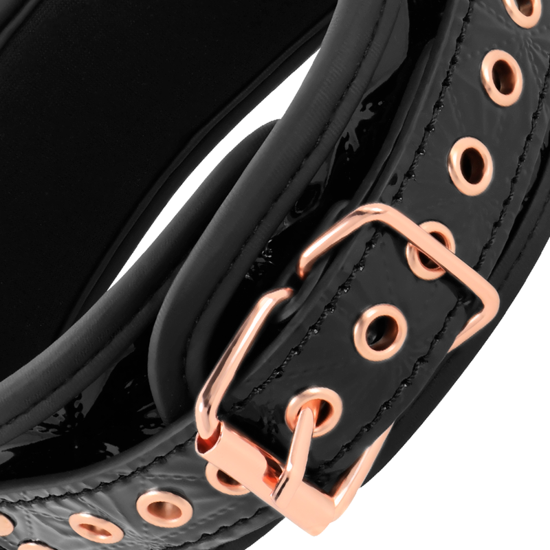 BEGME Black Edition Collar Con Cadenas – Diseño Elegante En Neopreno Para Estimulación Sensorial