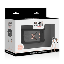 Comprar BEGME Black Edition Collar Con Cadenas – Diseño Elegante En Neopreno Para Estimulación Sensorial-Noxtic