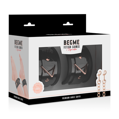 BEGME - BLACK EDITION ANKLE CUFFS WITH NEOPRENE LINING