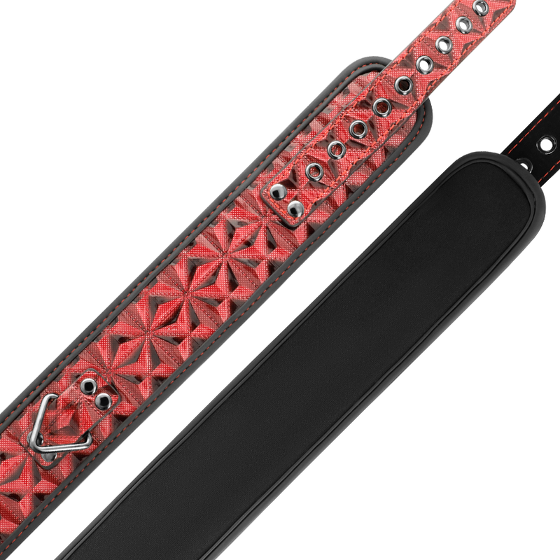 Comprar BEGME Collar Red Edition – Cuero Vegano Con Forro De Neopreno Para Comodidad Y Estilo-Noxtic