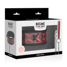 Comprar BEGME Collar Red Edition – Cuero Vegano Con Forro De Neopreno Para Comodidad Y Estilo-Noxtic
