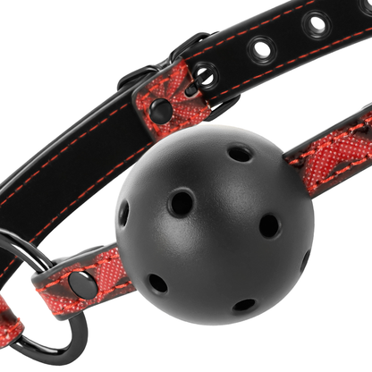 BEGME - RED EDITION VEGAN LEATHER GAG
