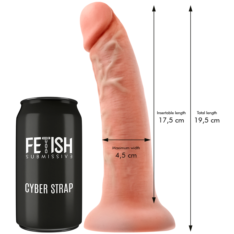 Fetish Cyber Strap – Arnés Con Dildo Control Remoto Para Experiencia Personalizable