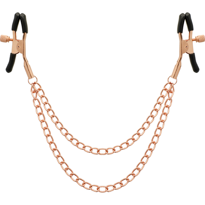 COQUETTE Chic Desire – Pinzas Metálicas Para Estimulación Sensorial Con Cadena