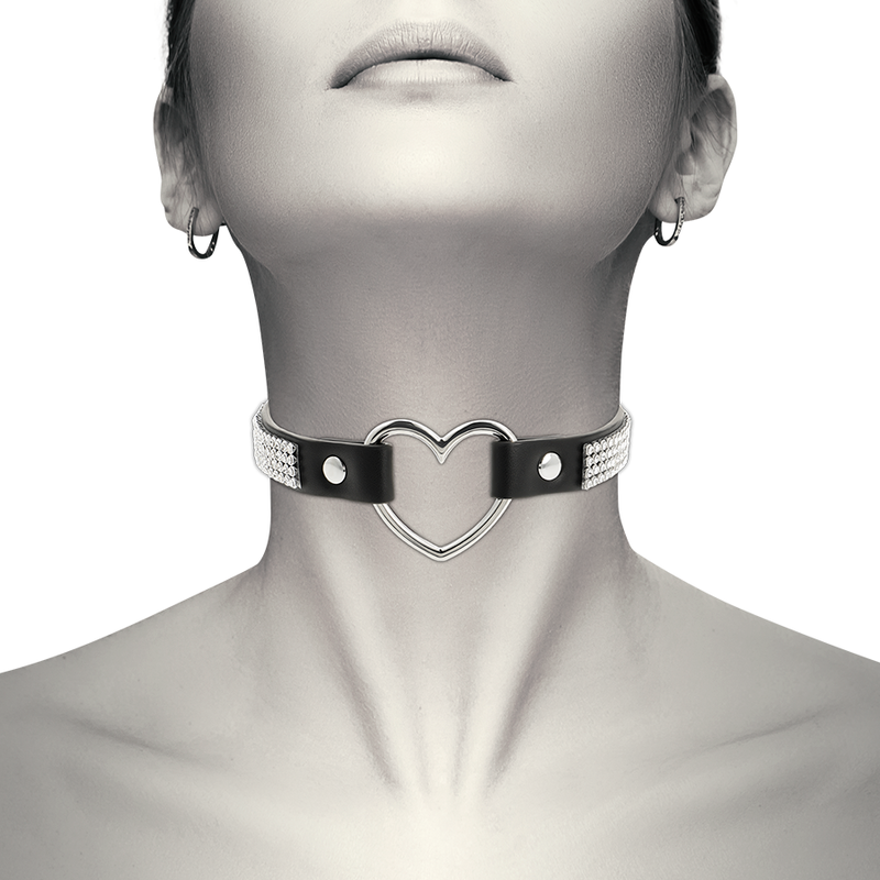Comprar Coquette Chic Desire Choker – Collar De Cuero Vegano Con Diseño Elegante Y Sofisticado-Noxtic