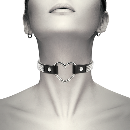 Comprar Coquette Chic Desire Choker – Collar De Cuero Vegano Con Diseño Elegante Y Sofisticado-Noxtic