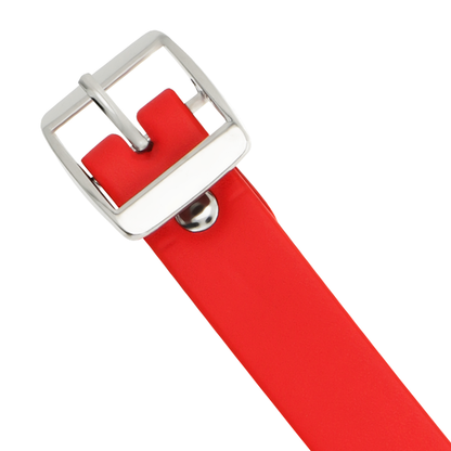 Comprar Coquette Chic Desire Collar Cuero Vegano Rojo – Accesorio Ajustable Para Estilo Elegante-Noxtic