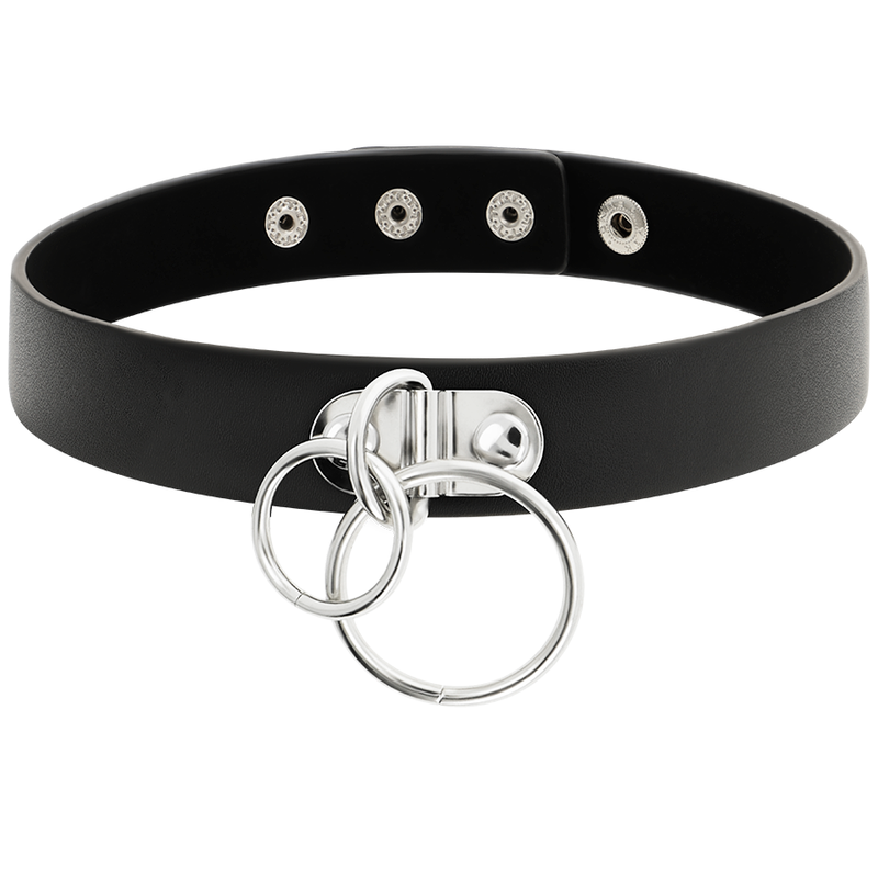 Choker Coquette Chic Desire – Collana regolabile in pelle vegana per uno stile moderno