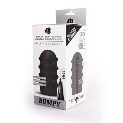 Comprar ALL BLACK Masturbador Bumpy – Diseño Elegante Con Comodidad Sensacional-Noxtic