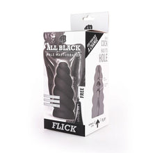 ALL BLACK Masturbador Flick – Diseño Ergonómico Para Placer Personal Envolvente