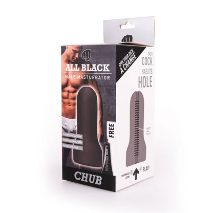 Comprar ALL BLACK Masturbador Loop Modelo 2 – Diseño Elegante Para Una Experiencia Sensorial Única-Noxtic