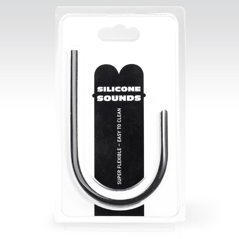 Suono uretrale in silicone ALL BLACK da 6 mm – Design ergonomico per esplorare nuove sensazioni