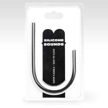 Suono uretrale in silicone ALL BLACK da 6 mm – Design ergonomico per esplorare nuove sensazioni