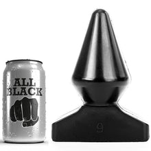 Comprar ALL BLACK Anal Plug 18 5 CM – Diseño Elegante Con Acabado Sofisticado Para Placer Intenso-Noxtic