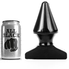 Comprar All Black Plug Anal 17 Cm – Diseño Cono Para Fácil Inserción Y Placer Optimo-Noxtic