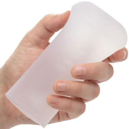 Masturbatore trasparente Boundless Stroker di CALEXOTICS – Materiale realistico per un'esperienza sensazionale