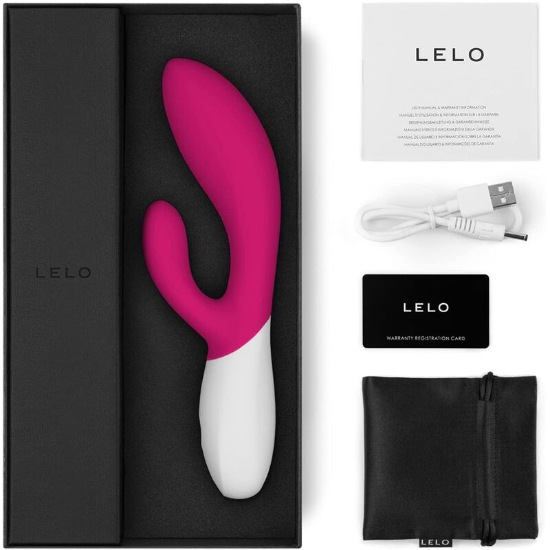 LELO Ina Wave 2 Fucsia – Vibrador Recargable Con Tecnología WaveMotion Innovadora