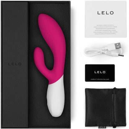 LELO Ina Wave 2 Fucsia – Vibrador Recargable Con Tecnología WaveMotion Innovadora