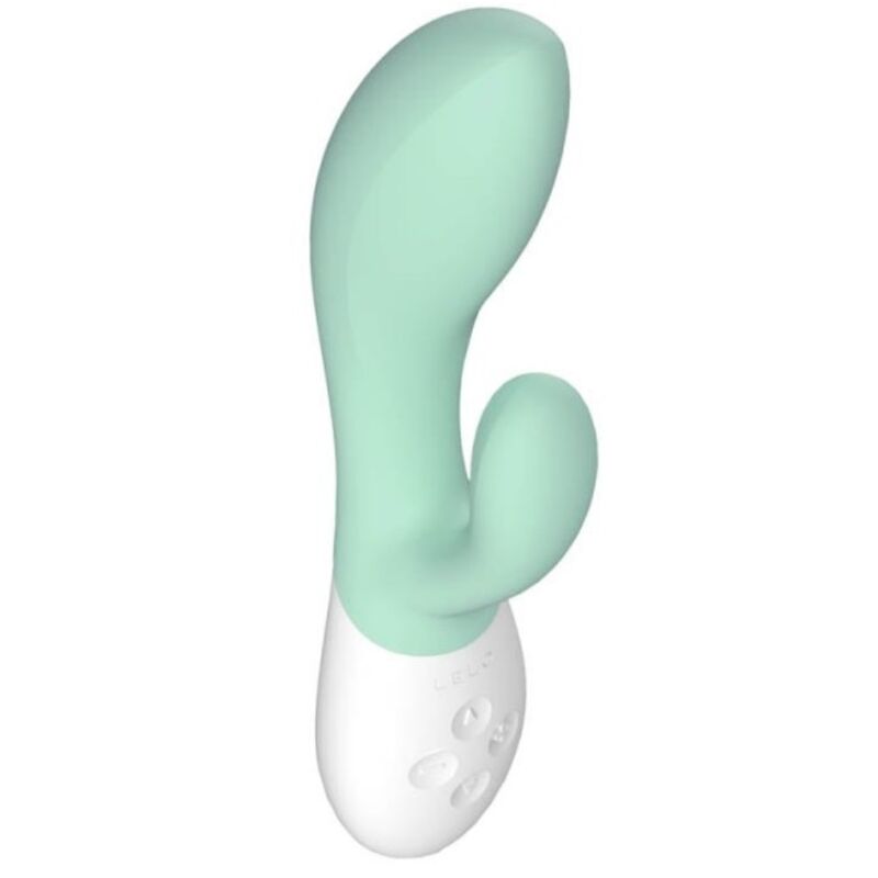 LELO - INA 3 GREEN LUXURY RABBIT VIBRATOR AQUA GREEN