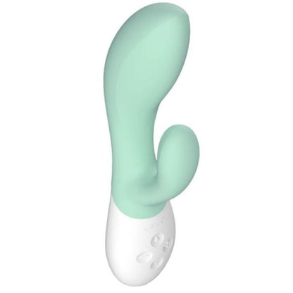 LELO - INA 3 GREEN LUXURY RABBIT VIBRATOR AQUA GREEN