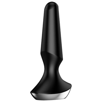 Satisfyer Plug Ilicious 2 Nero – Vibratore in silicone medico per una stimolazione confortevole