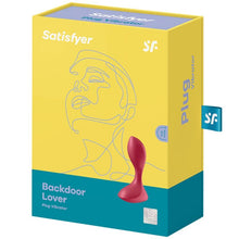 Comprar Satisfyer Backdoor Lover Plug Rojo – Vibrador De Silicona Médica Para Placer Íntimo-Noxtic