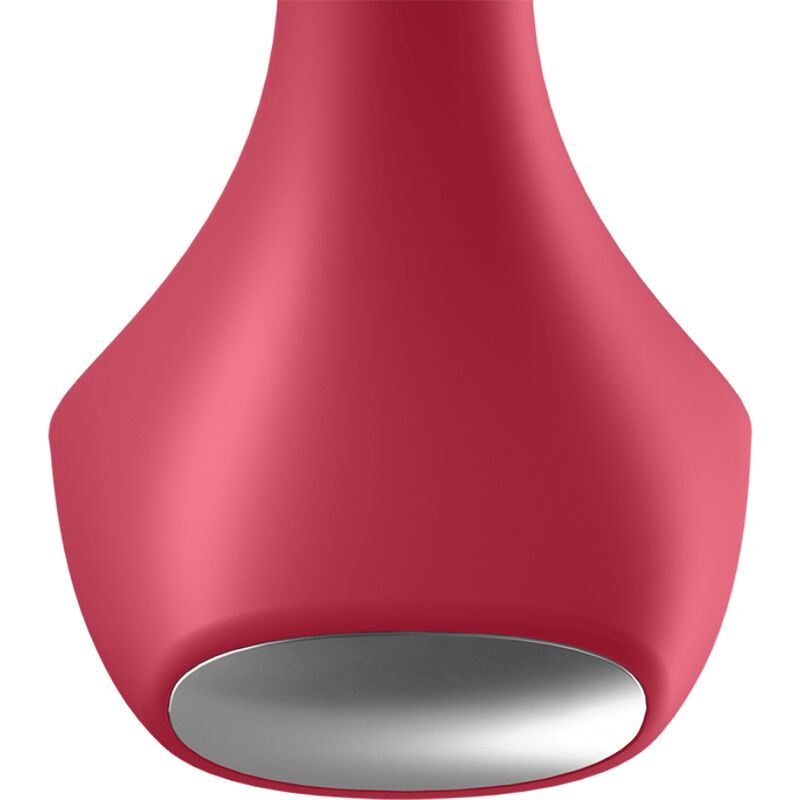 Comprar Satisfyer Backdoor Lover Plug Rojo – Vibrador De Silicona Médica Para Placer Íntimo-Noxtic