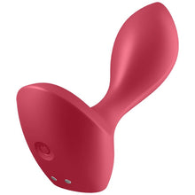 Comprar Satisfyer Backdoor Lover Plug Rojo – Vibrador De Silicona Médica Para Placer Íntimo-Noxtic