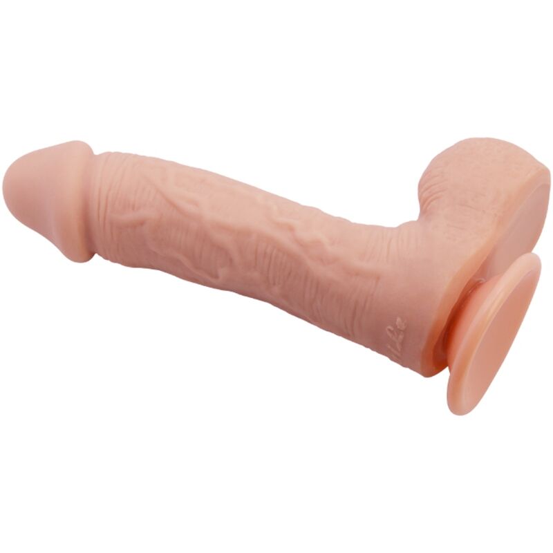 Dildo realistico BAILE Johnson in pelle 22 cm – Morbido al tatto con materiale TPR per il piacere intimo