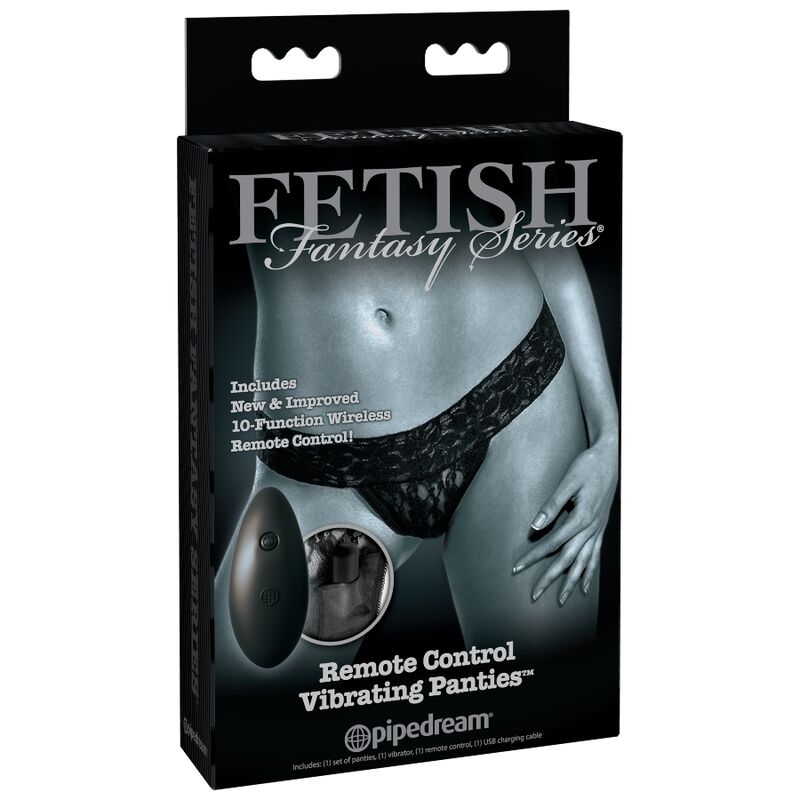 Fetish Fantasy Tanga Vibrador Remoto – Comodidad Discreta Con Estimulación Inalámbrica