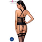 Comprar Passion Corset Amanda Cuero Ecológico S/M – Corset Elegante Con Estilo Moderno-Noxtic