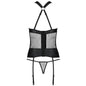 Comprar Passion Corset Amanda Cuero Ecológico S/M – Corset Elegante Con Estilo Moderno-Noxtic